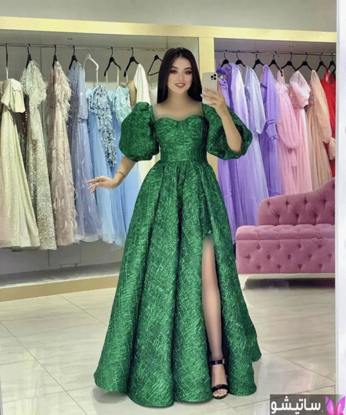 عکس لباس مجلسی آبی