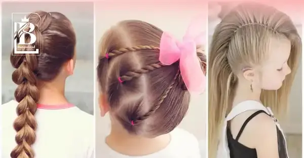 عکس مدل مو دخترانه بچه گانه