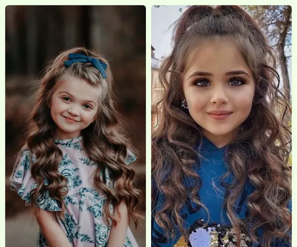 عکس مدل مو دخترانه بچه گانه