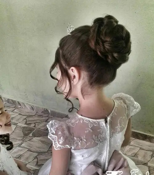 عکس مدل مو دخترانه بچه گانه