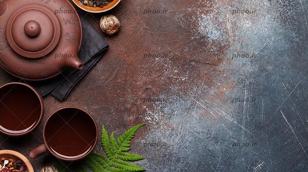 عکس تصویر پس زمینه چای