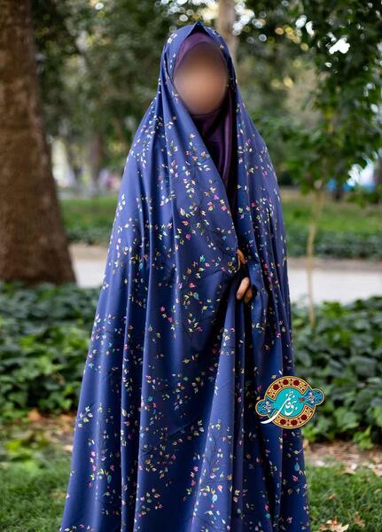 عکس چادر ساده رنگی
