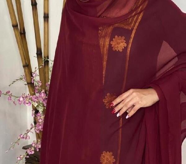 عکس چادر ساده رنگی