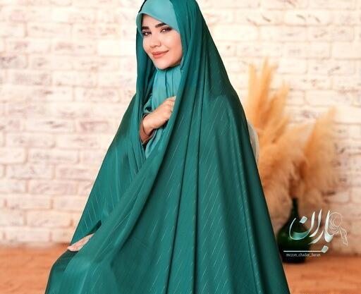 عکس چادر ساده رنگی