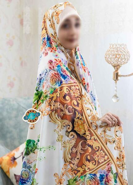 عکس چادر ساده رنگی