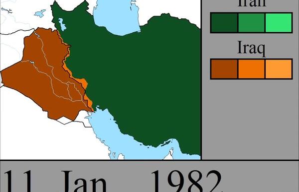 عکس نقشه هوایی عراق