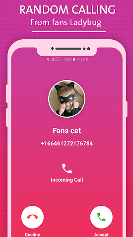 عکس چت دختر کفشدوزکی و گربه سیاه