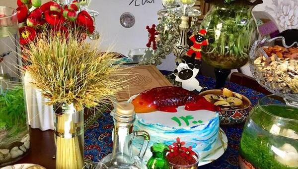 عکس سفره هفت سین نوروز 1400