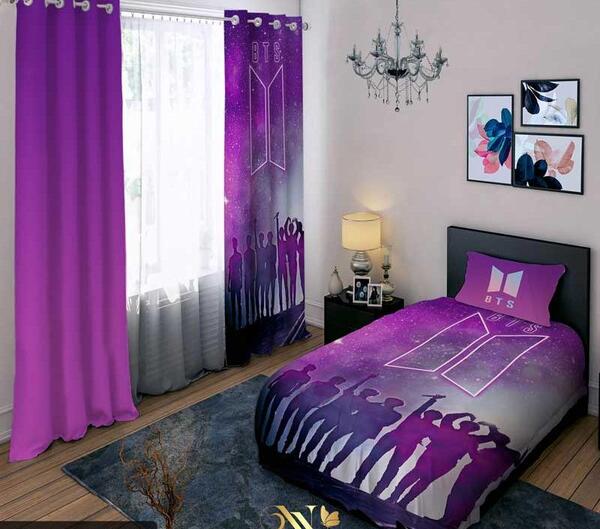 عکس خوابیدن گروه بی تی اس