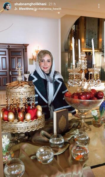عکس سفره هفت سین پولدارا