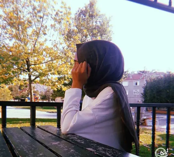 ژست عکس دونفره با چادر