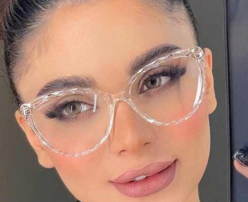 عکس عینک گربه ای دخترانه