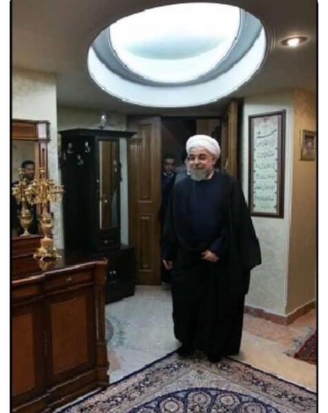 عکس ویلای حسن روحانی