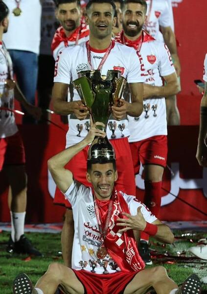 عکس مراسم قهرمانی پرسپولیس