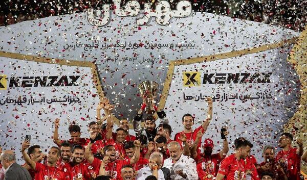 عکس مراسم قهرمانی پرسپولیس