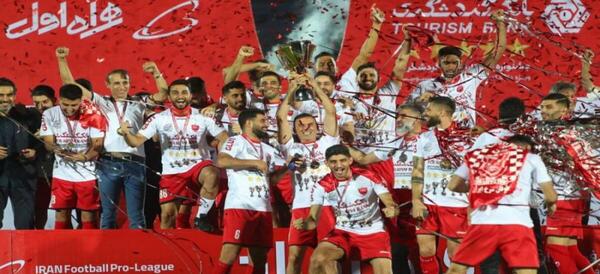 عکس مراسم قهرمانی پرسپولیس