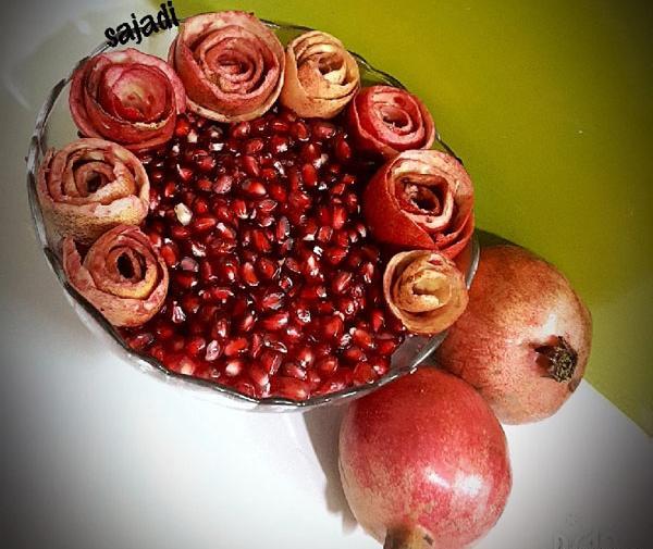 عکس ظرف انار