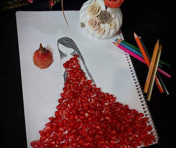 عکس ظرف انار