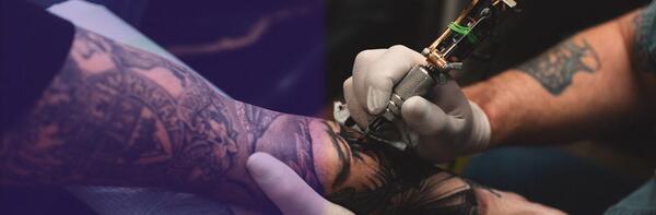 عکس تاتو روی دست حرفه ای