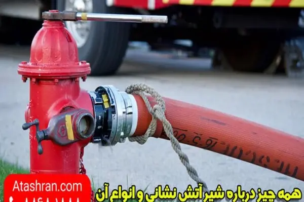 عکس شیر آتش نشانی