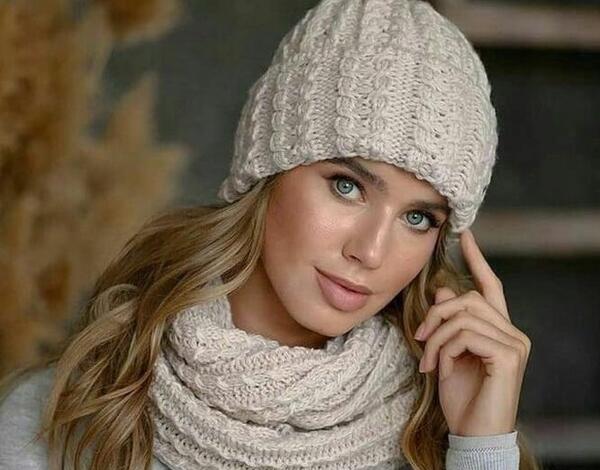 عکس کلاه و شال گردن