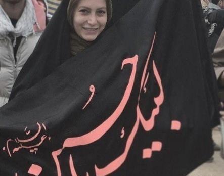 عکس تصاویر فریبا نادری در کربلا