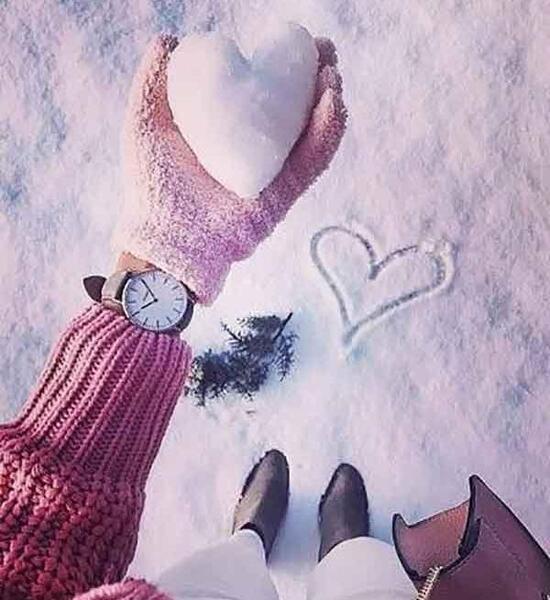 عکس پروفایل دخترونه شیک زمستانی