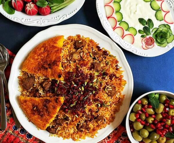عکس غذای شاه عباسی