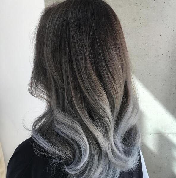 عکس رنگ مو آمبره سامبره