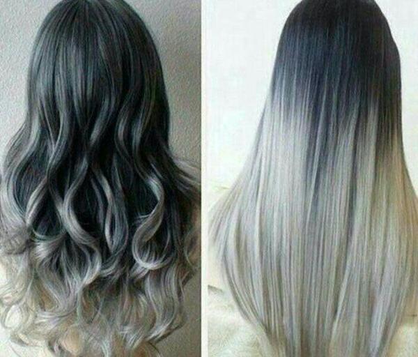عکس رنگ مو آمبره سامبره