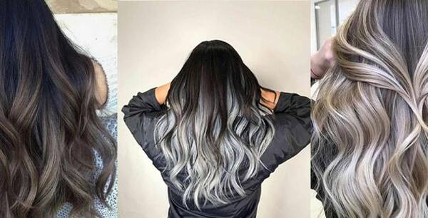 عکس رنگ مو آمبره سامبره