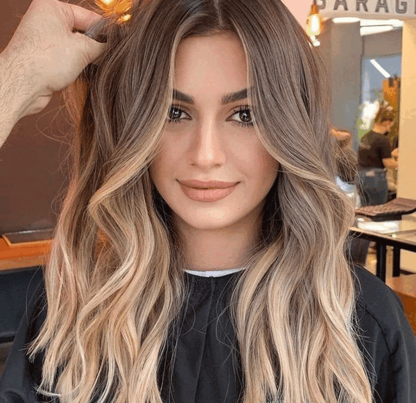 عکس رنگ مو آمبره سامبره