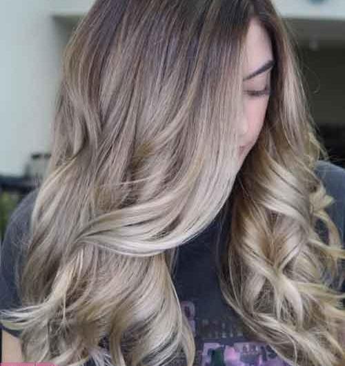 عکس رنگ مو آمبره سامبره