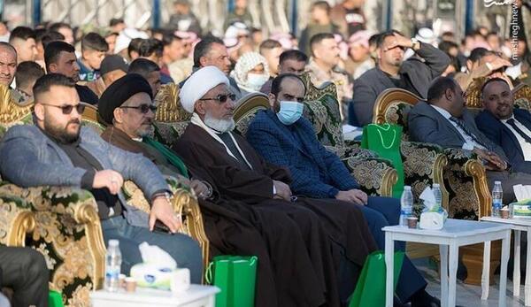 عکس قاسم سلیمانی در بین الحرمین