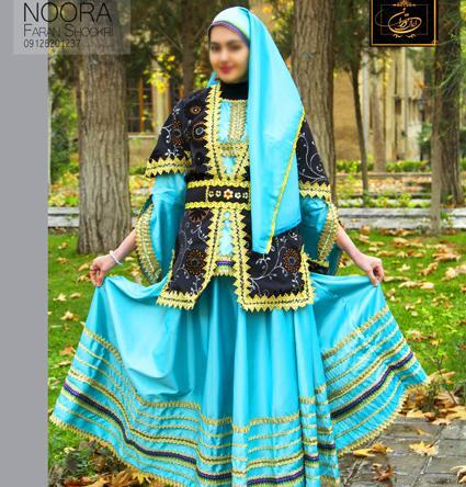 عکس از لباس زنان قاجار