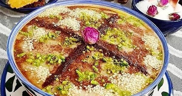 عکس های تزیین حلیم نذری