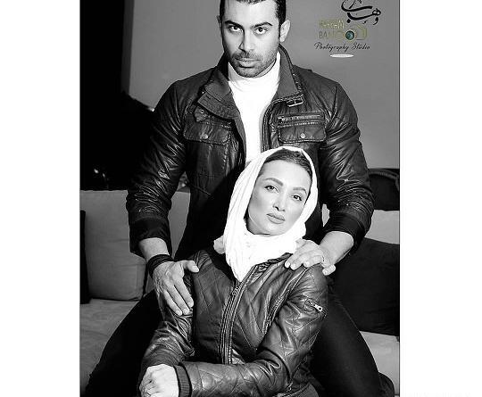 ژست عکس زن و شوهر در آتلیه