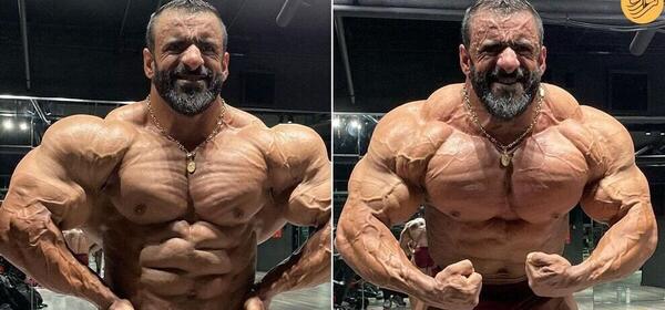 عکس ایرانی بدنساز