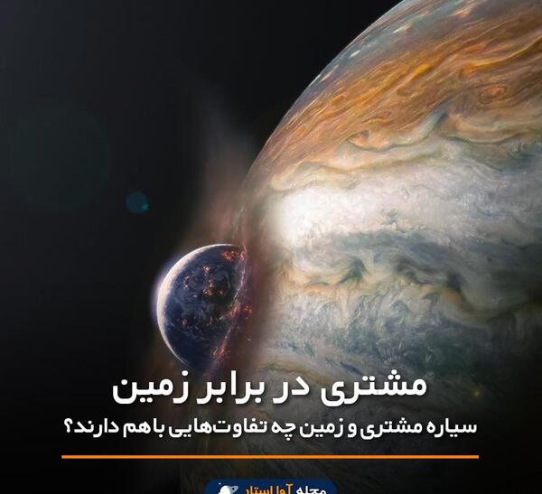 عکس سیاره مشتری