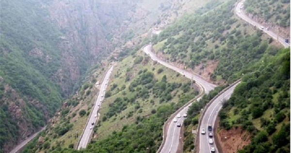 عکس جاده ی شمال