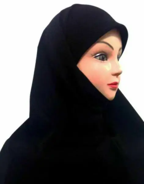 عکس آموزش دوخت مقنعه هد دار