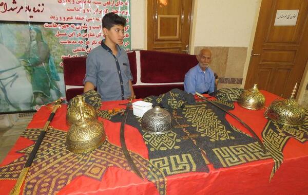 عکس حسین طاهری تعزیه خوان