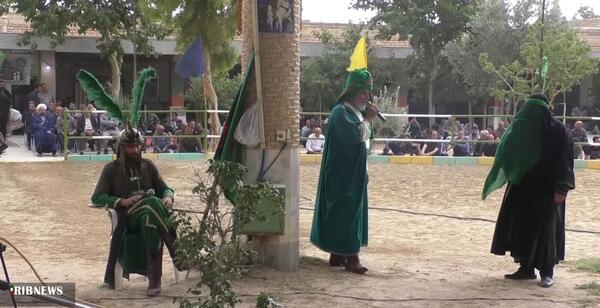 عکس حسین طاهری تعزیه خوان