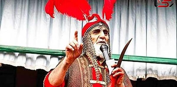 عکس حسین طاهری تعزیه خوان