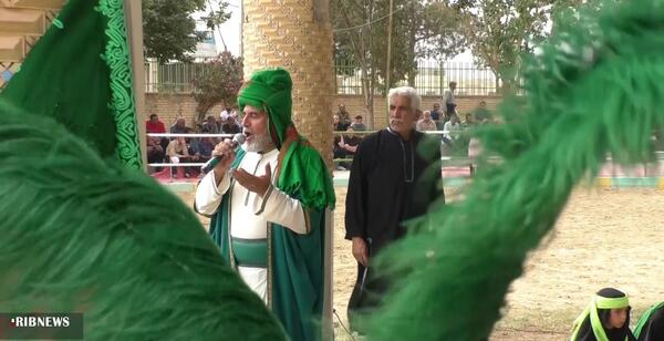 عکس حسین طاهری تعزیه خوان