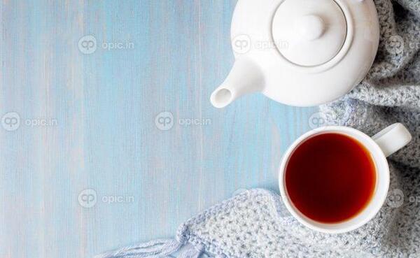 عکس چای آبی
