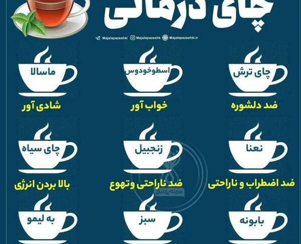 عکس چای آبی