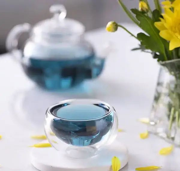 عکس چای آبی