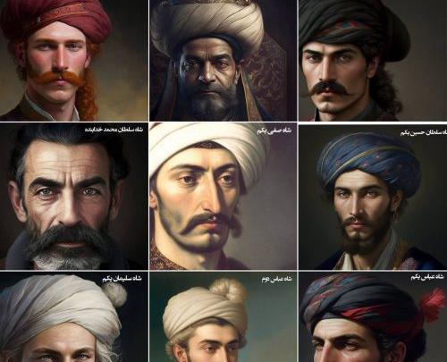 عکس اولین شاه ایران