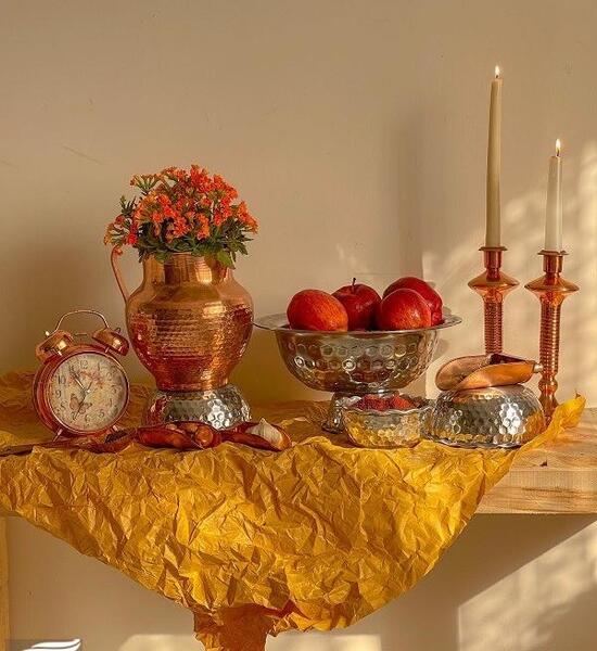 عکس ایده هفت سین حصیری